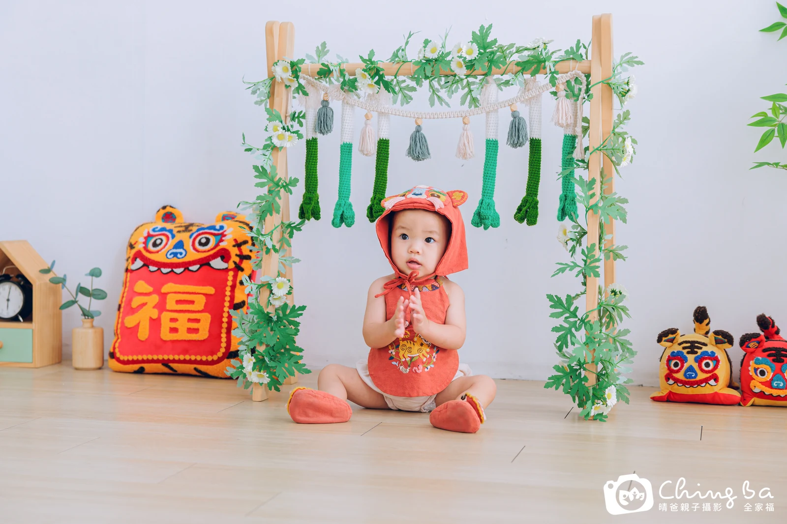 恩恩的抓周時光——晴爸親子攝影