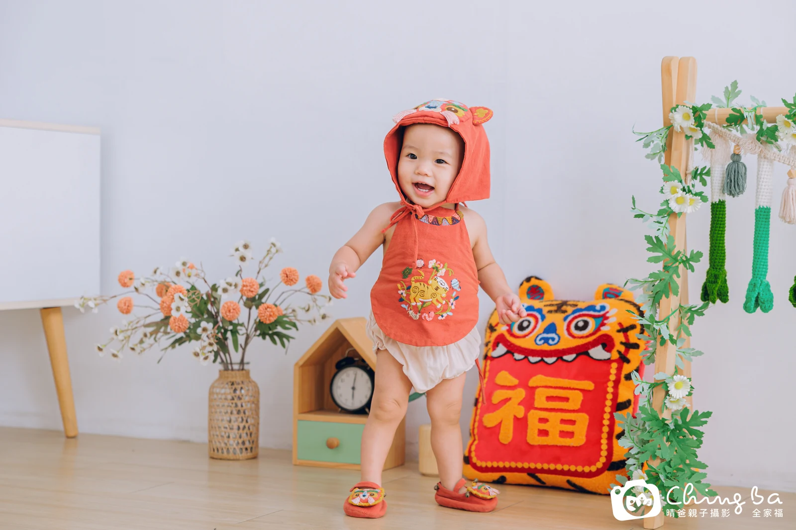 恩恩的抓周時光——晴爸親子攝影