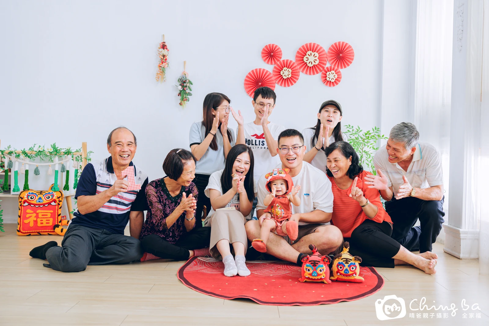 米漿寶貝抓周拍照