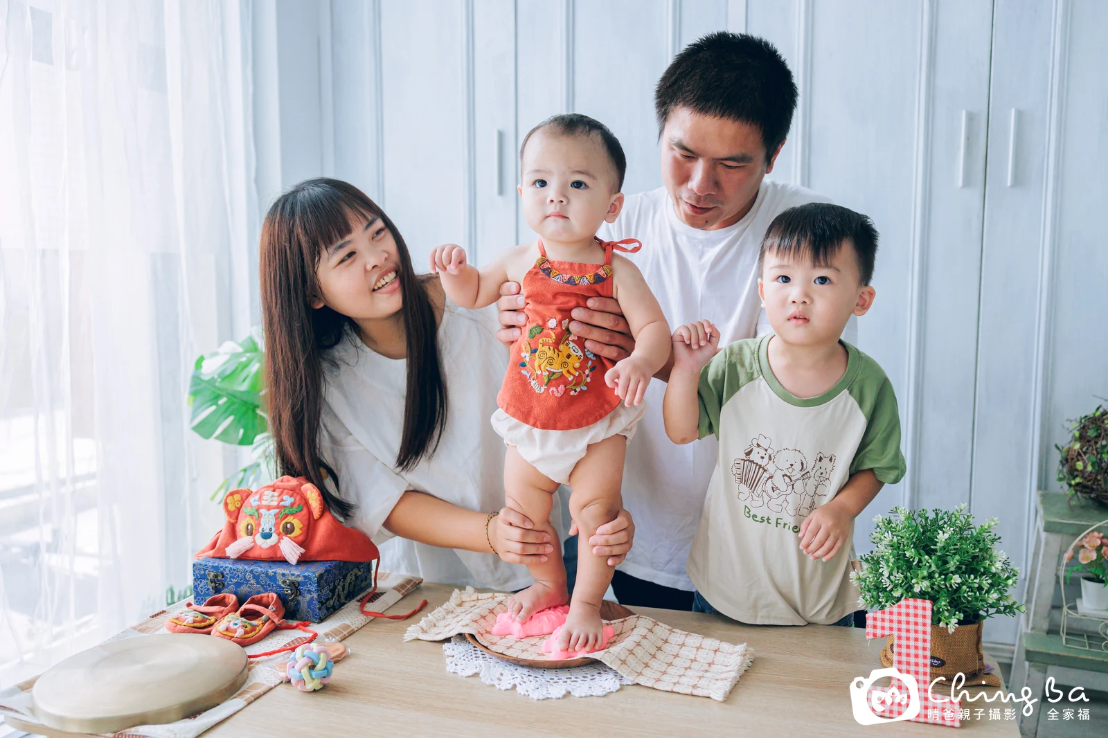 丞丞的抓周時光——晴爸親子攝影
