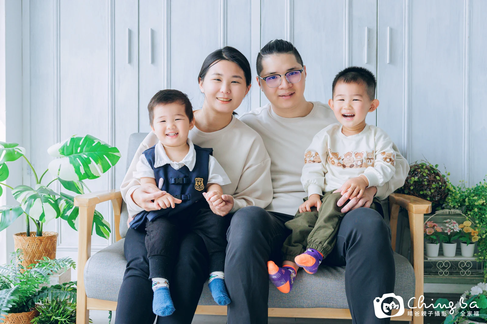 Teddy 1 歲 10 個月寶貝 台中小家庭抓周紀念照｜晴爸親子攝影