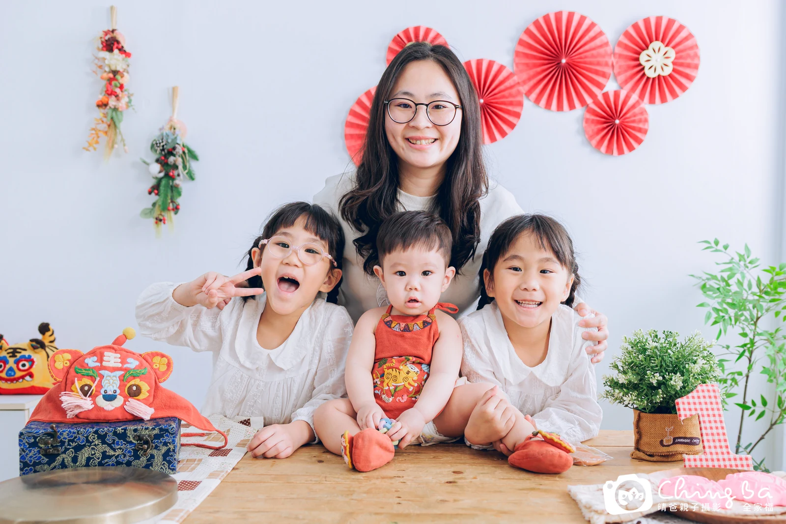 錢錢的抓周時光——晴爸親子攝影