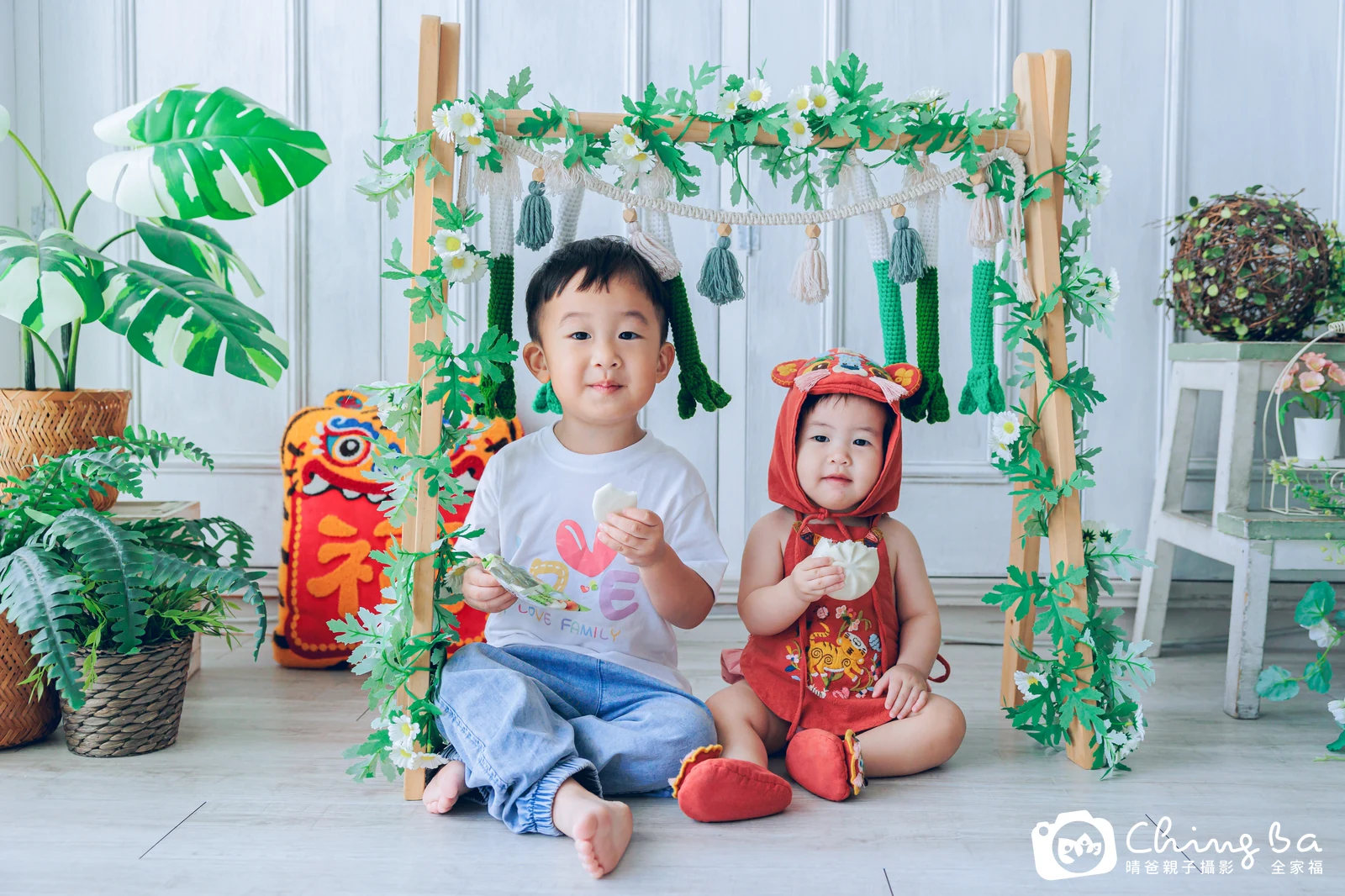 妍妍的抓周時光——晴爸親子攝影