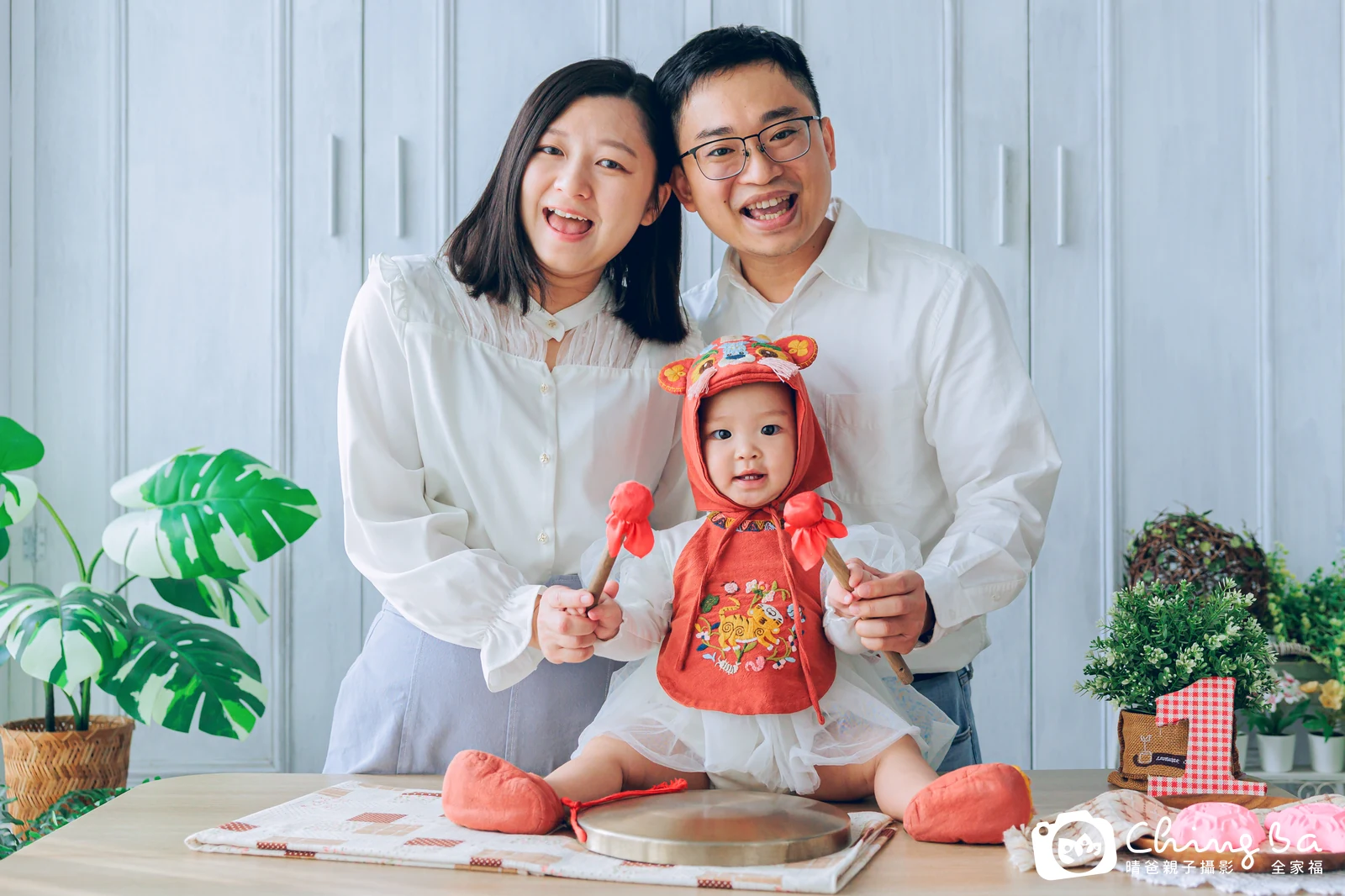 米寶寶貝一歲生日紀念