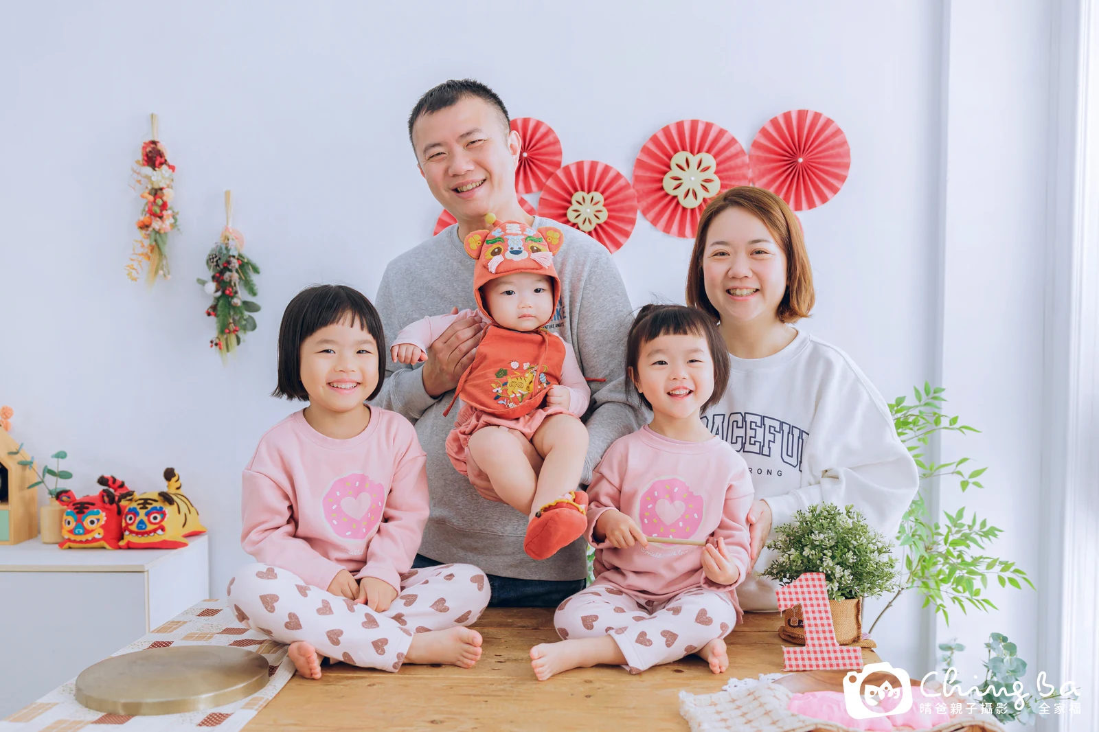 琪琪寶貝滿周歲抓周