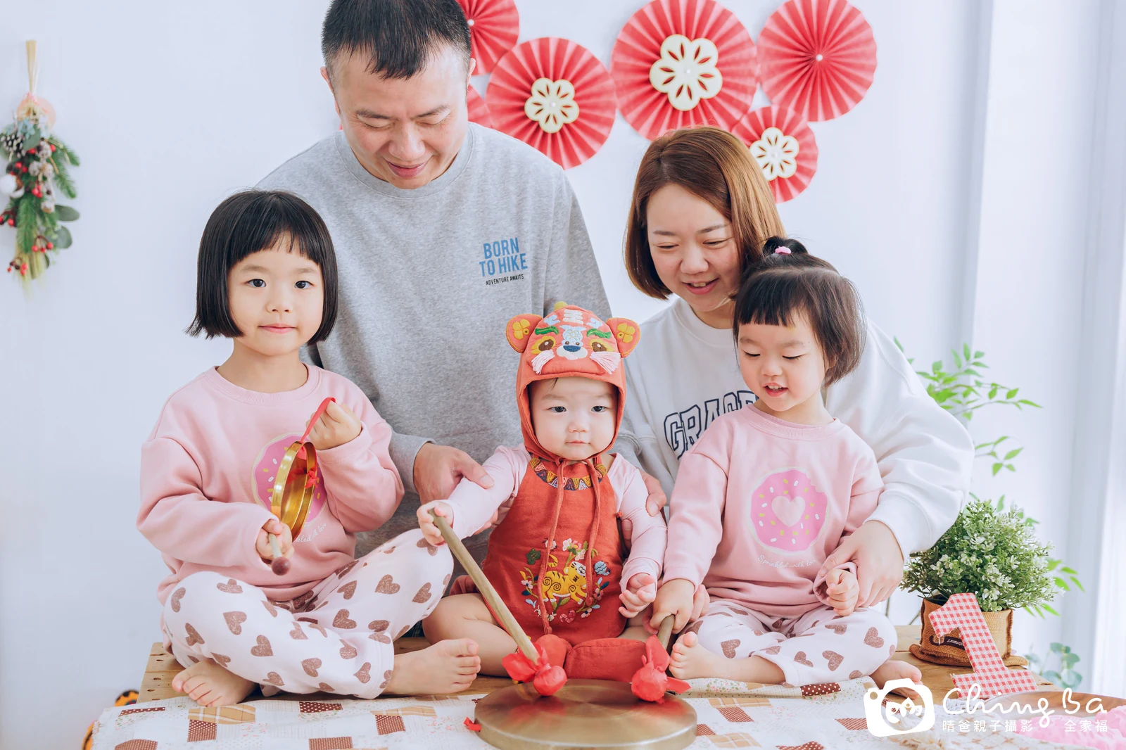 琪琪的抓周時光——晴爸親子攝影