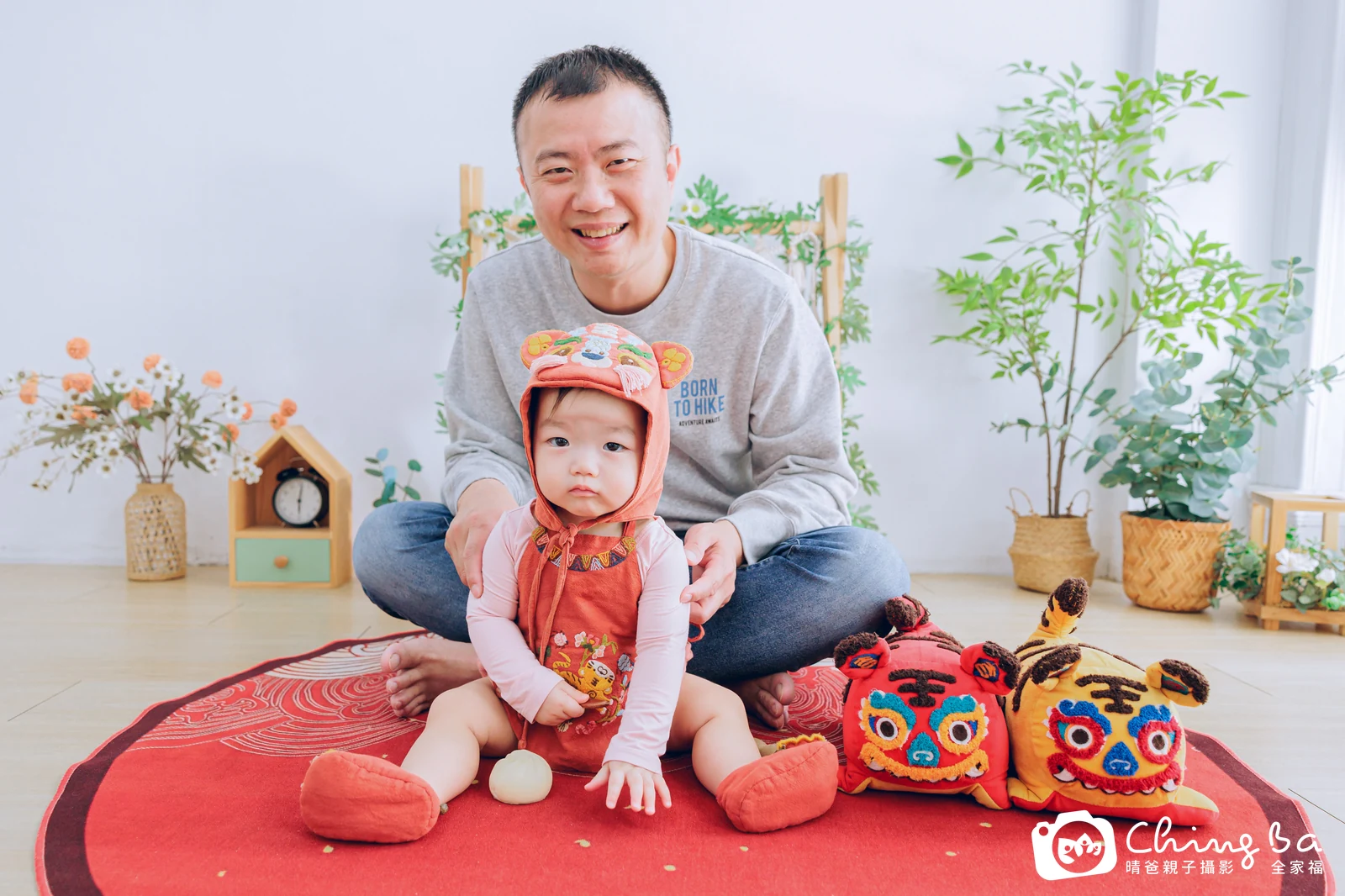琪琪的抓周時光——晴爸親子攝影