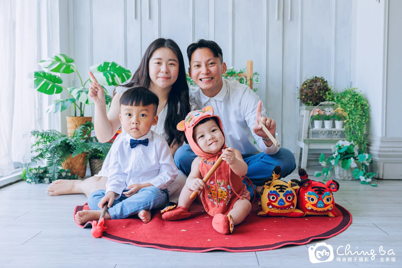 安安的抓周時光——晴爸親子攝影