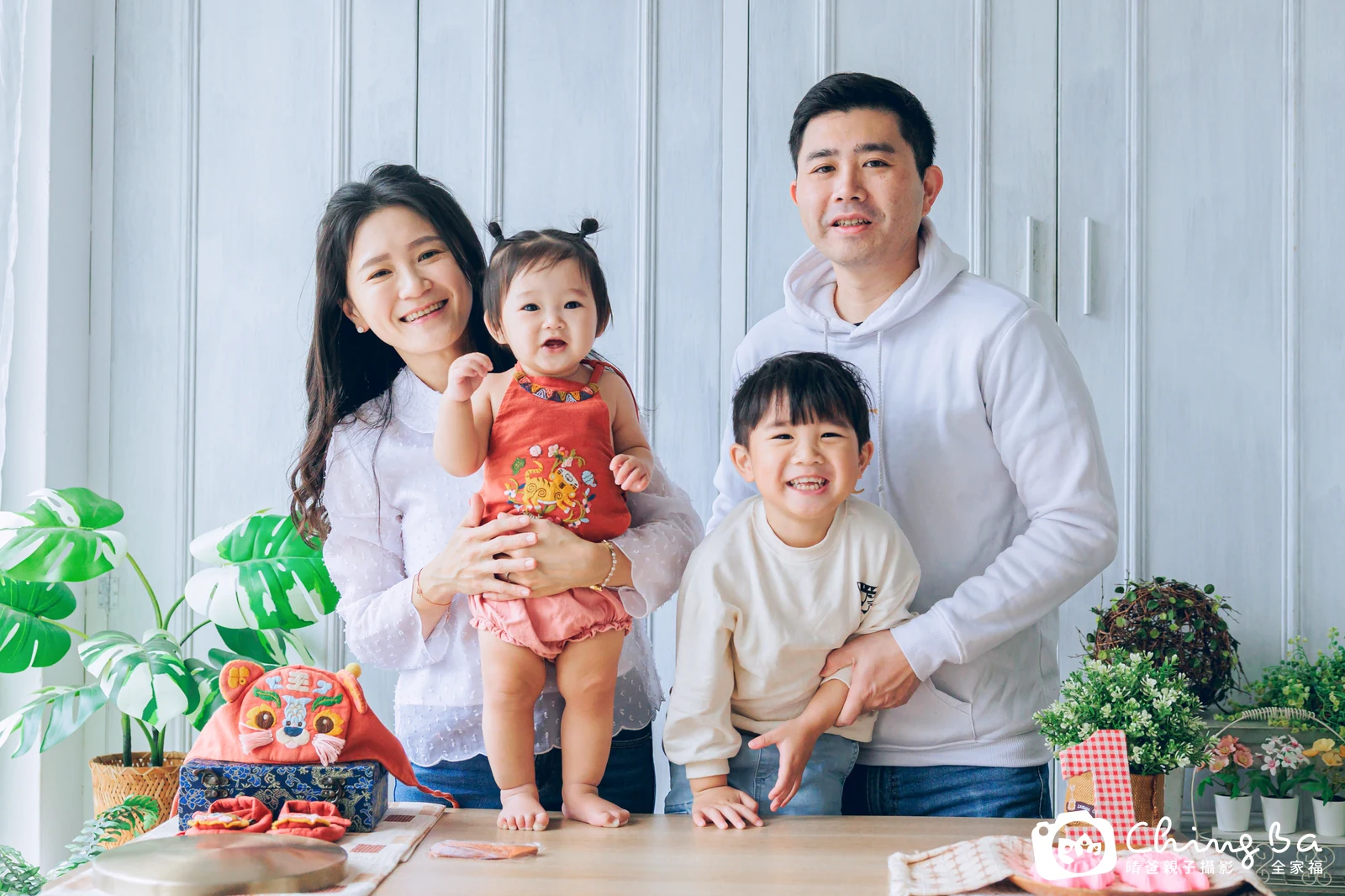 柑仔皮的抓周時光——晴爸親子攝影