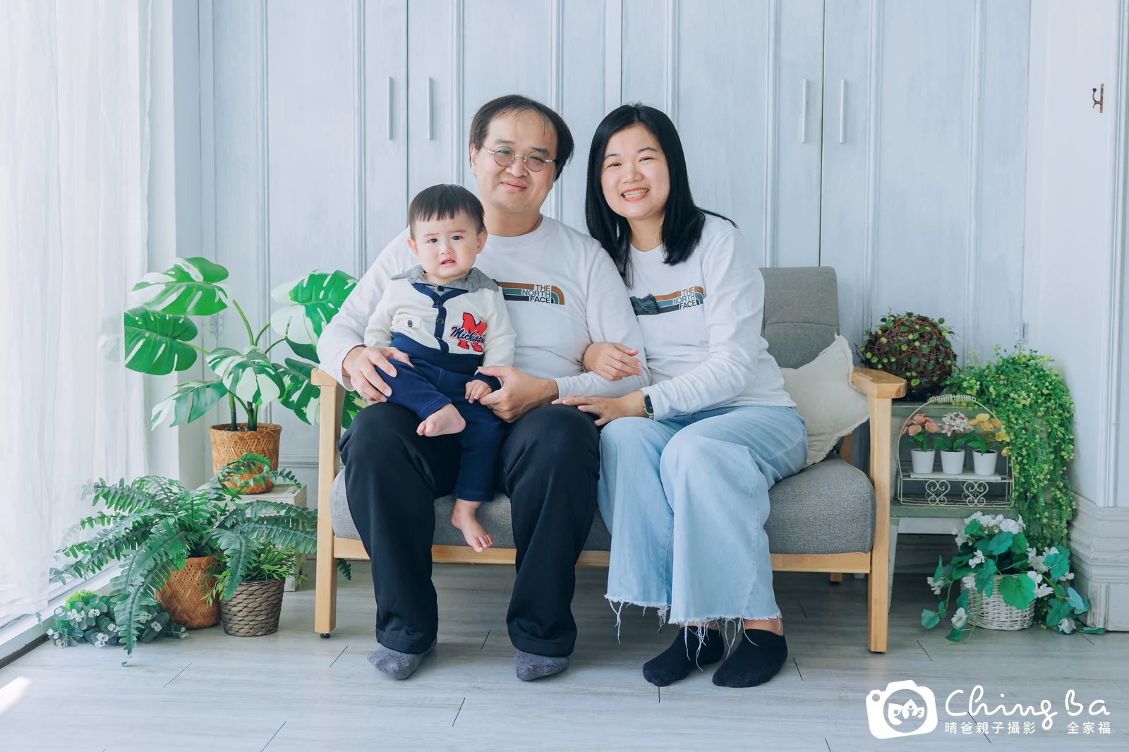 祐祐 1 歲寶貝 台中小家庭抓周紀念照｜晴爸親子攝影
