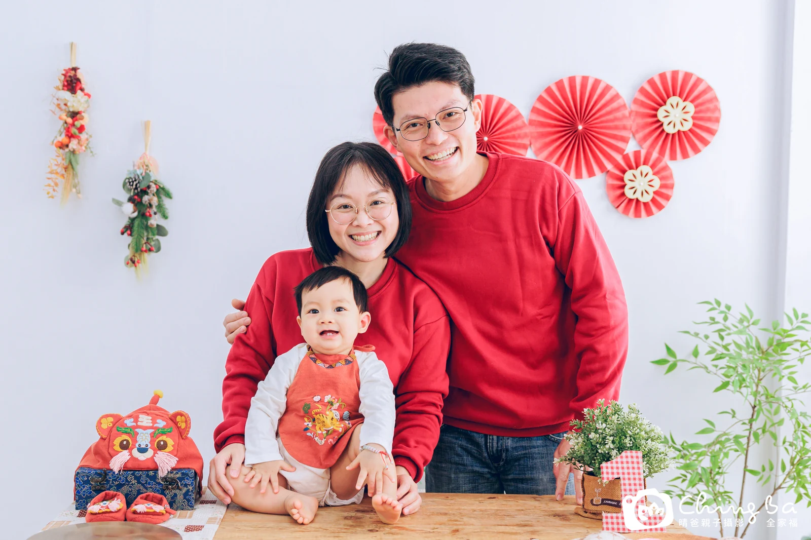 睿睿的抓周時光——晴爸親子攝影