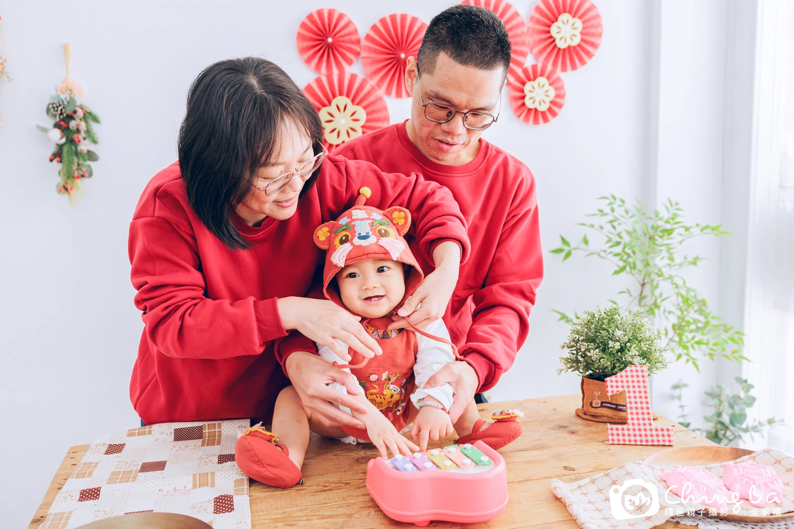 睿睿的抓周時光——晴爸親子攝影