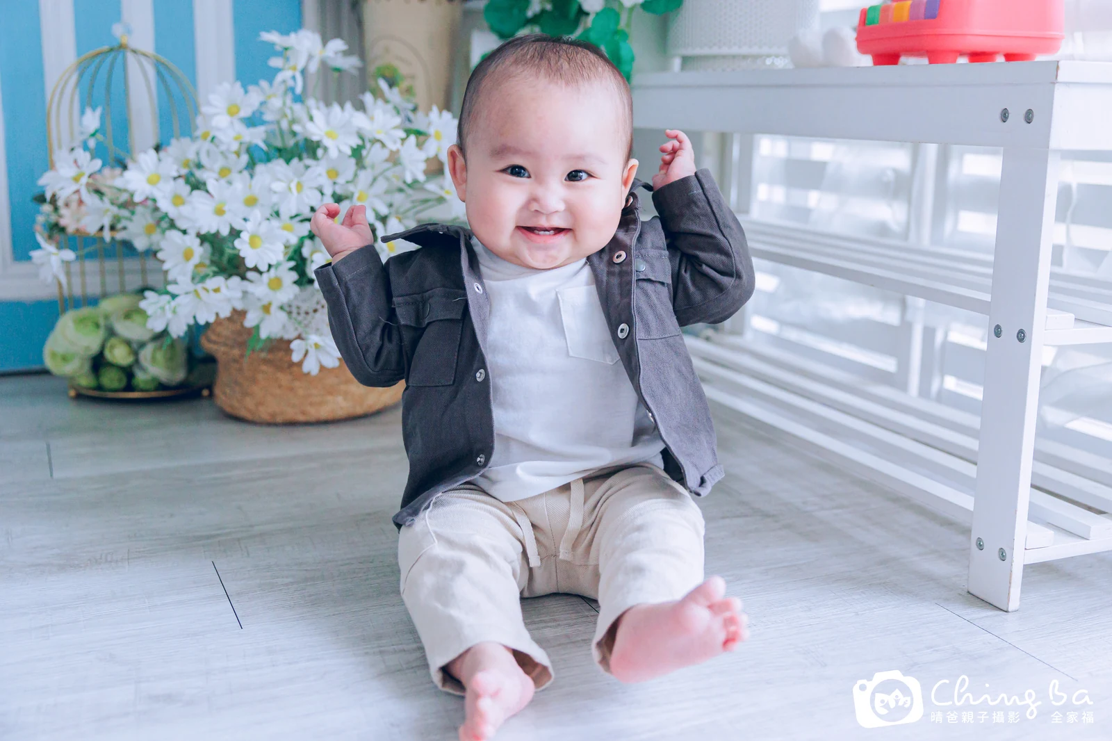彥彥周歲抓周儀式的紀錄（2026 年春季・假日場）