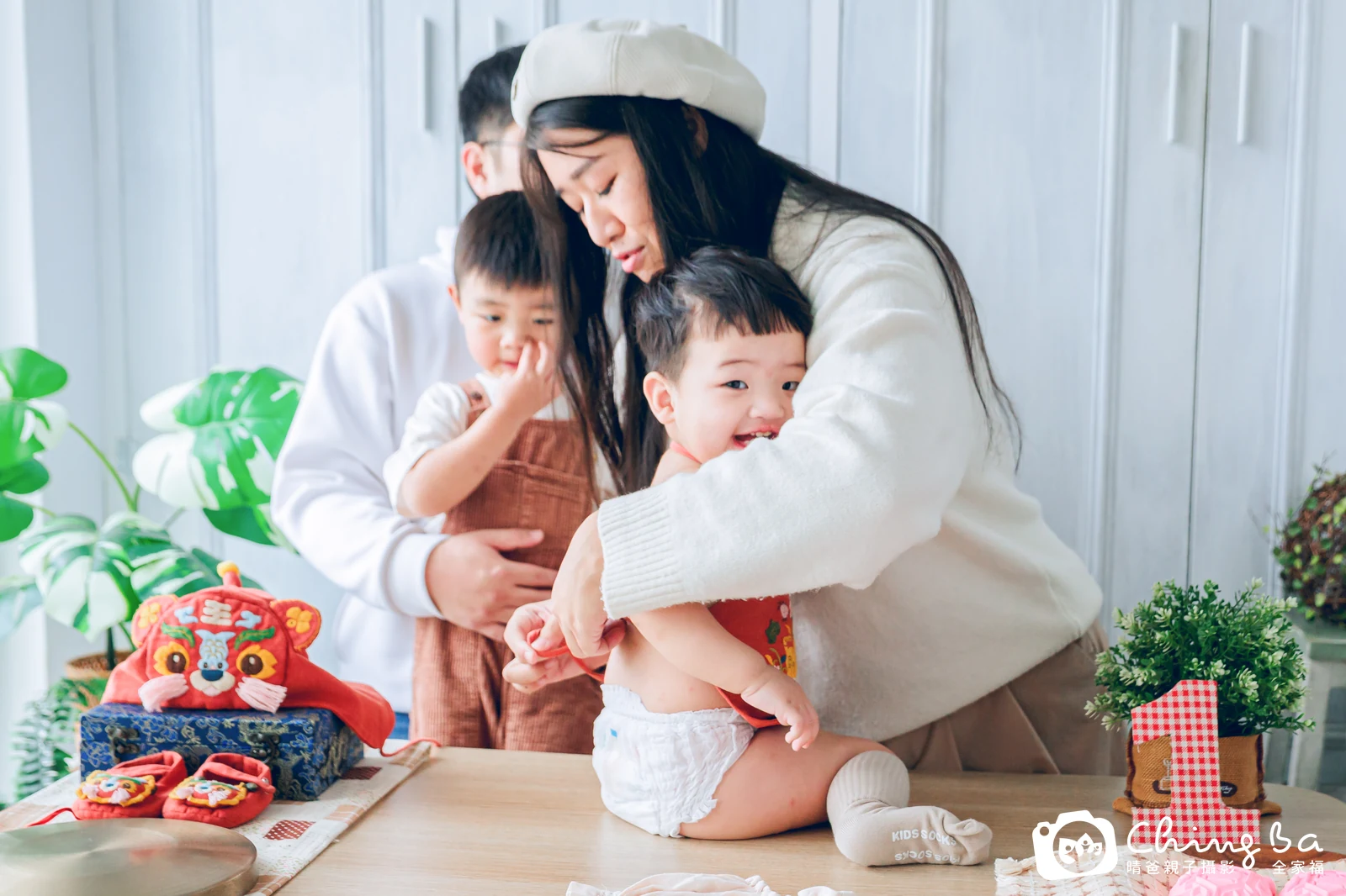 宥宥的抓周時光——晴爸親子攝影