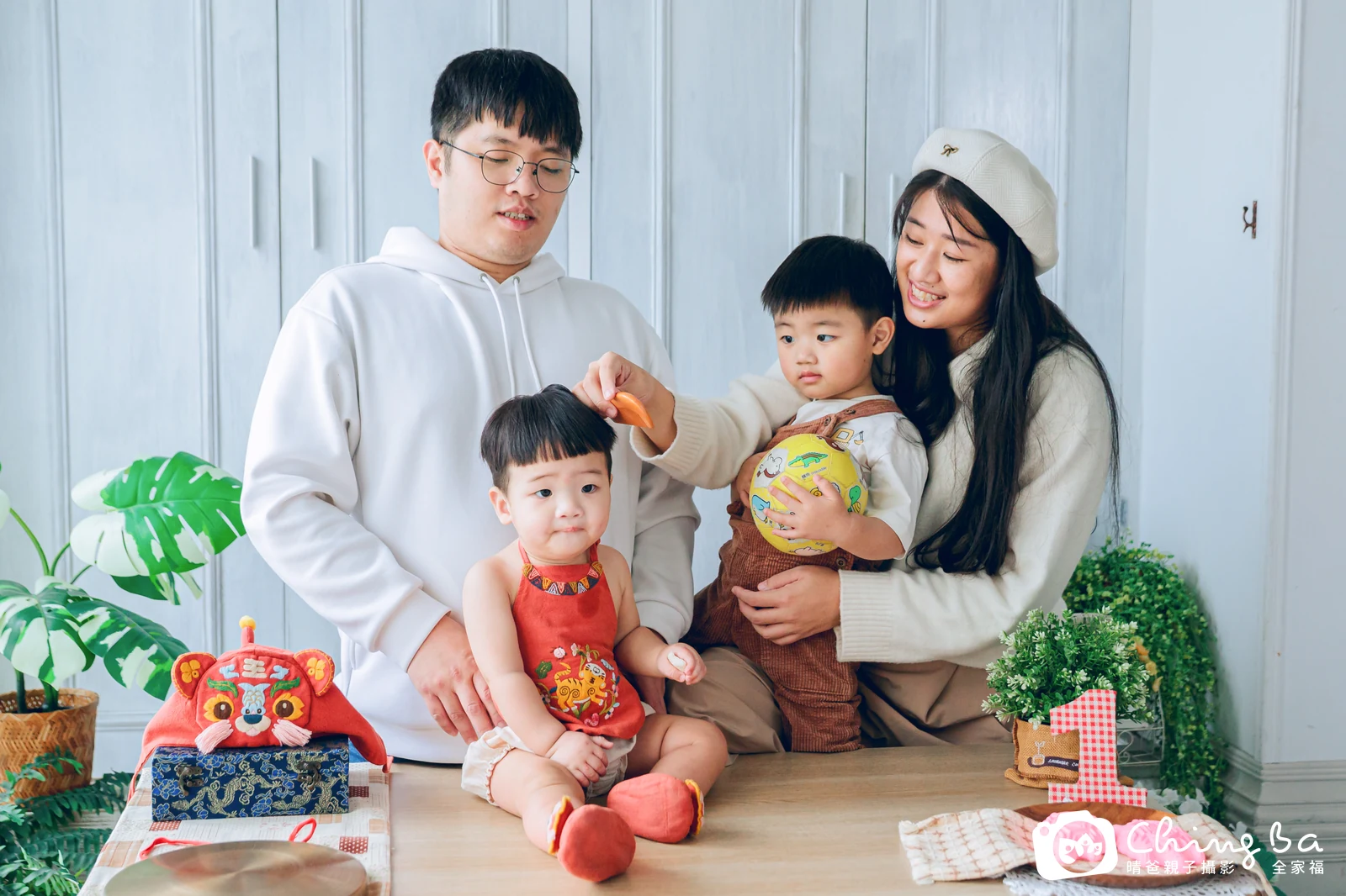 宥宥的抓周時光——晴爸親子攝影
