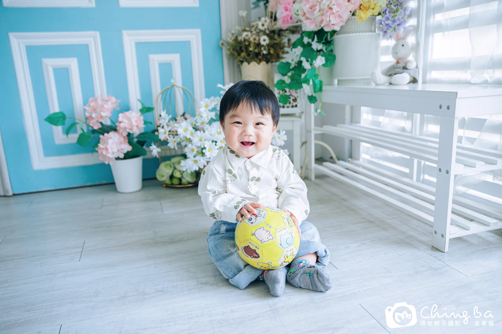 安安的抓周時光——晴爸親子攝影