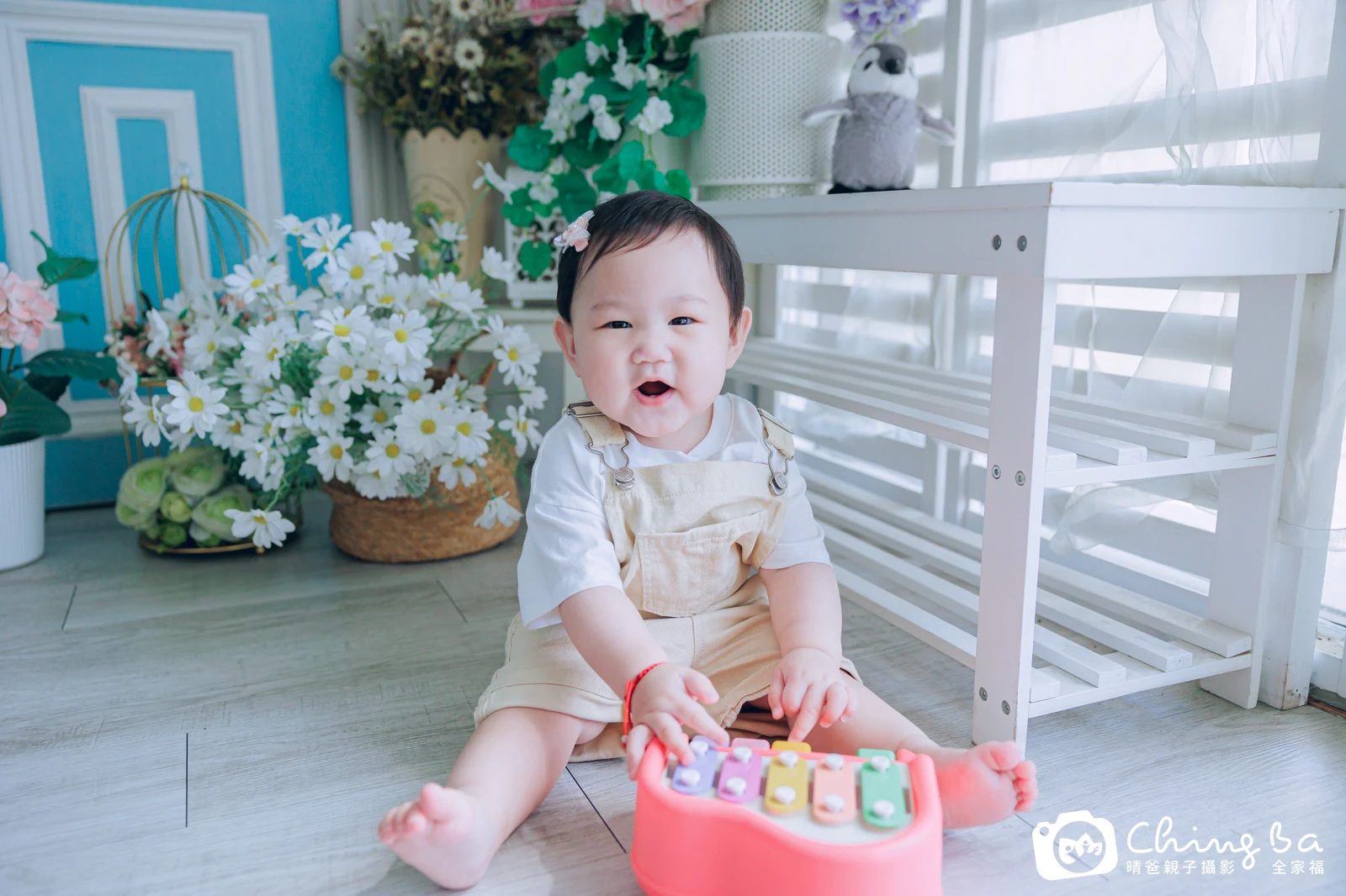 恩恩的抓周時光——晴爸親子攝影