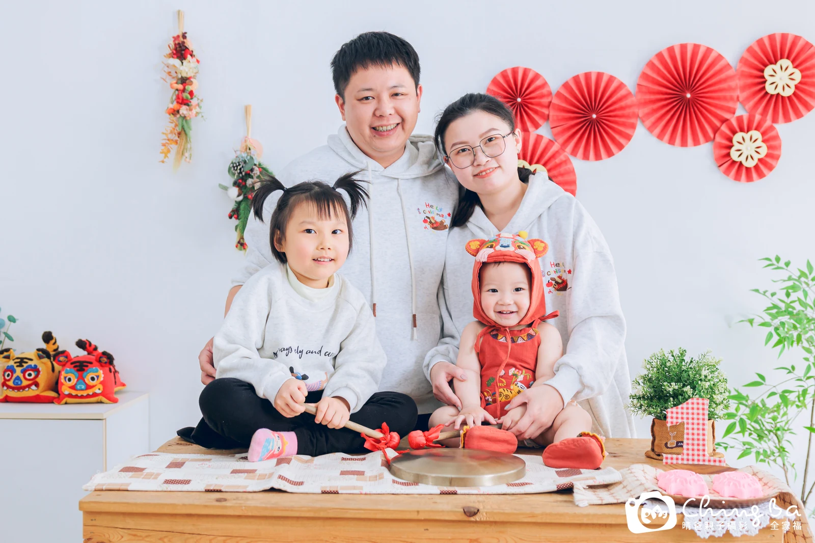 程程的抓周時光——晴爸親子攝影