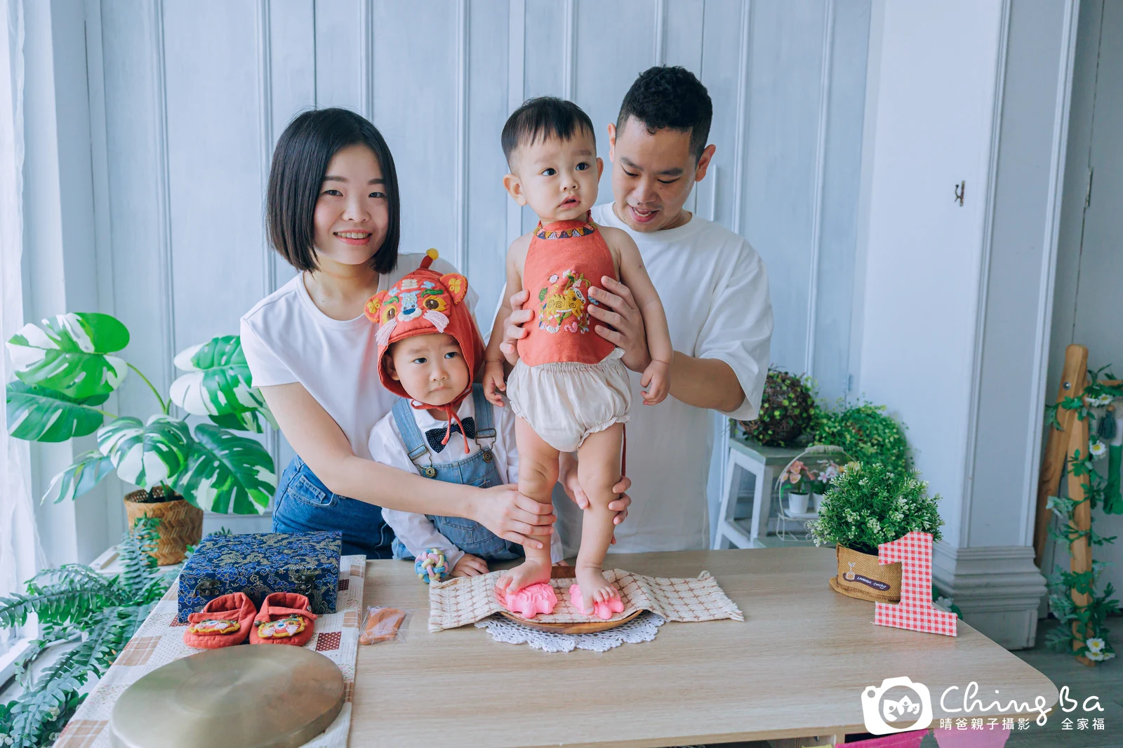 Q飽的抓周時光——晴爸親子攝影