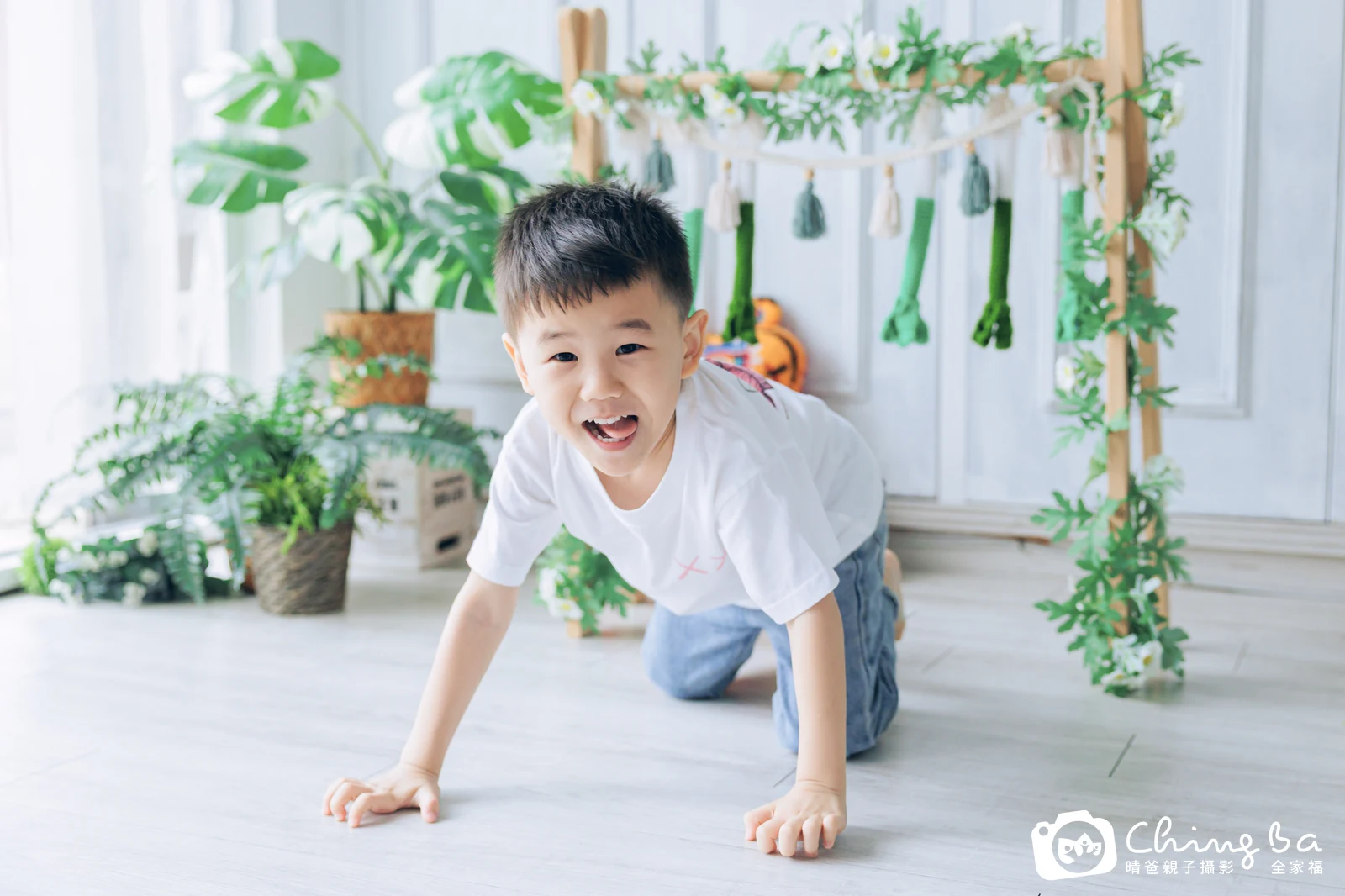 小泡芙的抓周時光——晴爸親子攝影